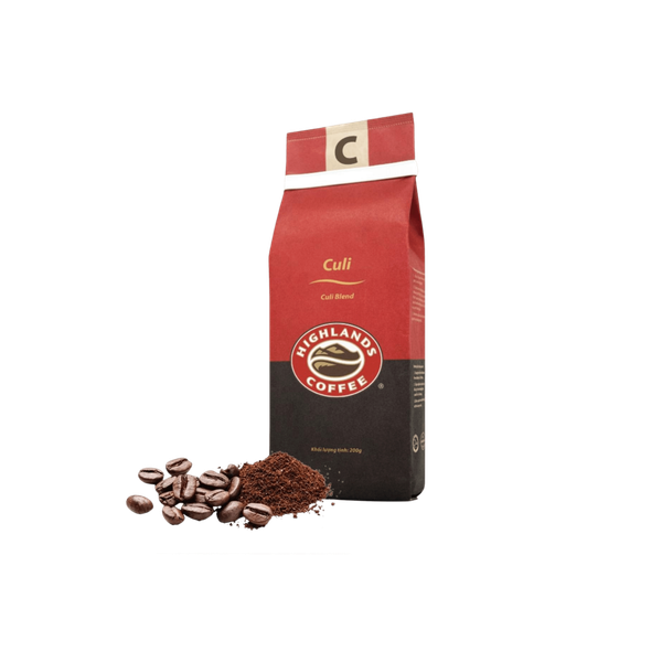 Cà phê rang xay Culi Highlands Coffee 200 g (I0000855)