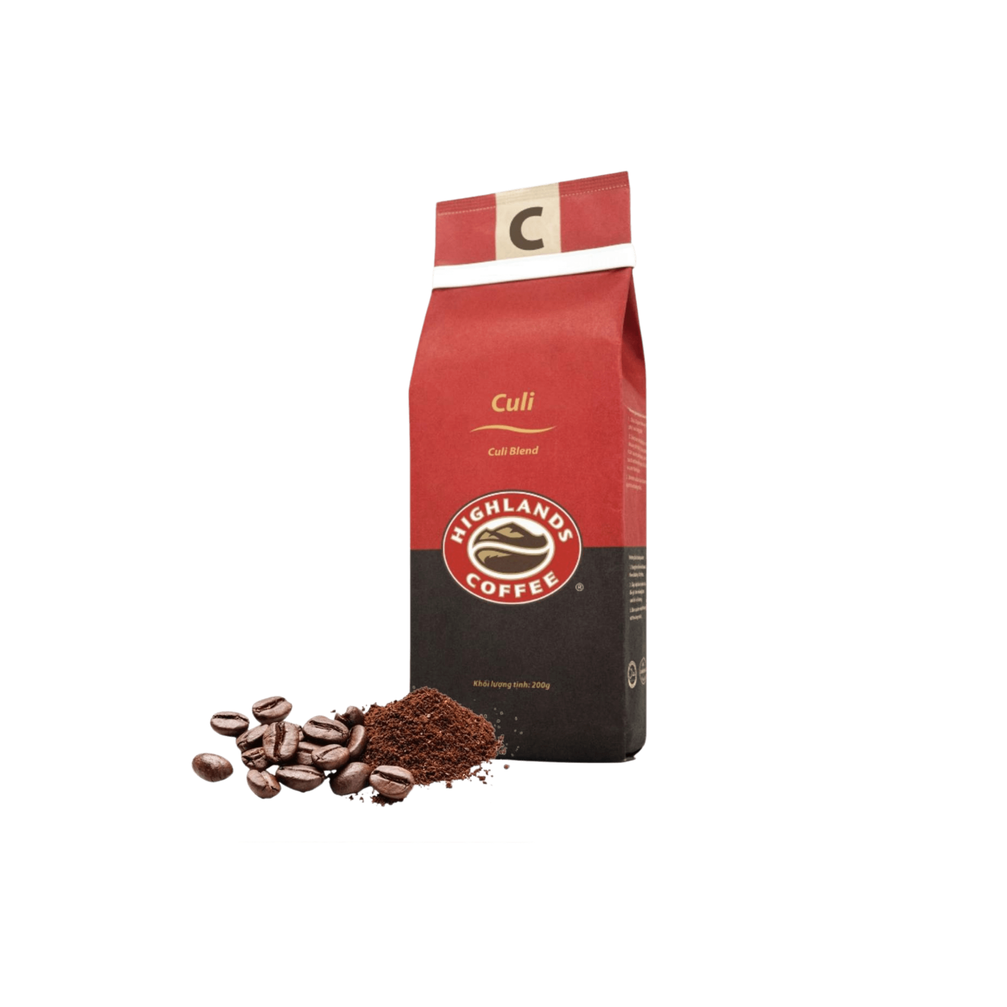 Cà phê rang xay Culi Highlands Coffee 200 g (I0000855)