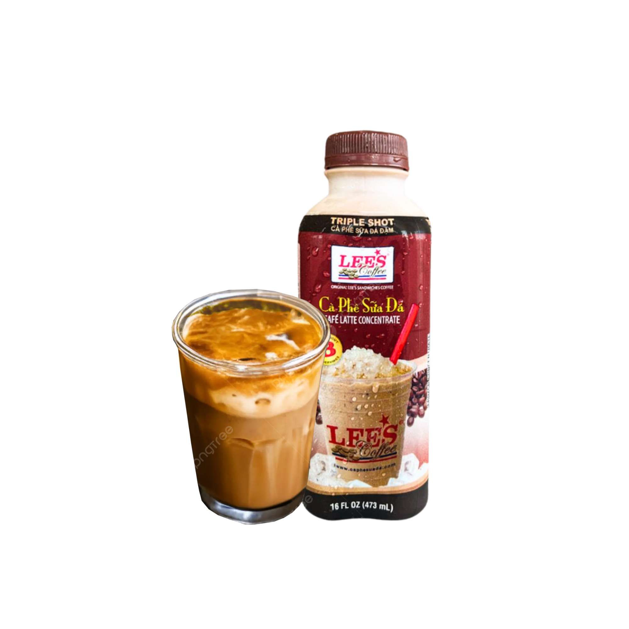 Cà phê sữa đá đậm Lee's Coffee 473ML (I0017377)