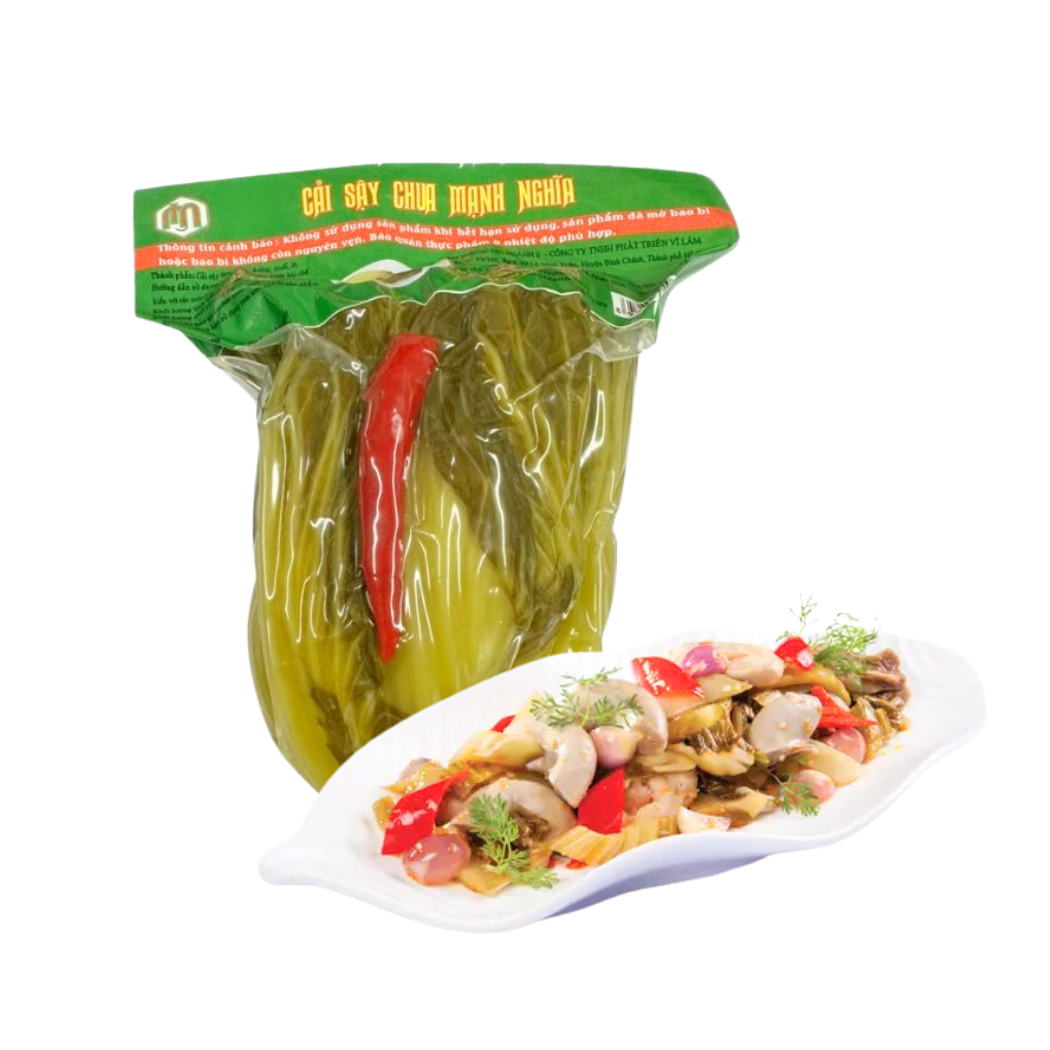 Cải sậy chua Mạnh Nghĩa 500 g