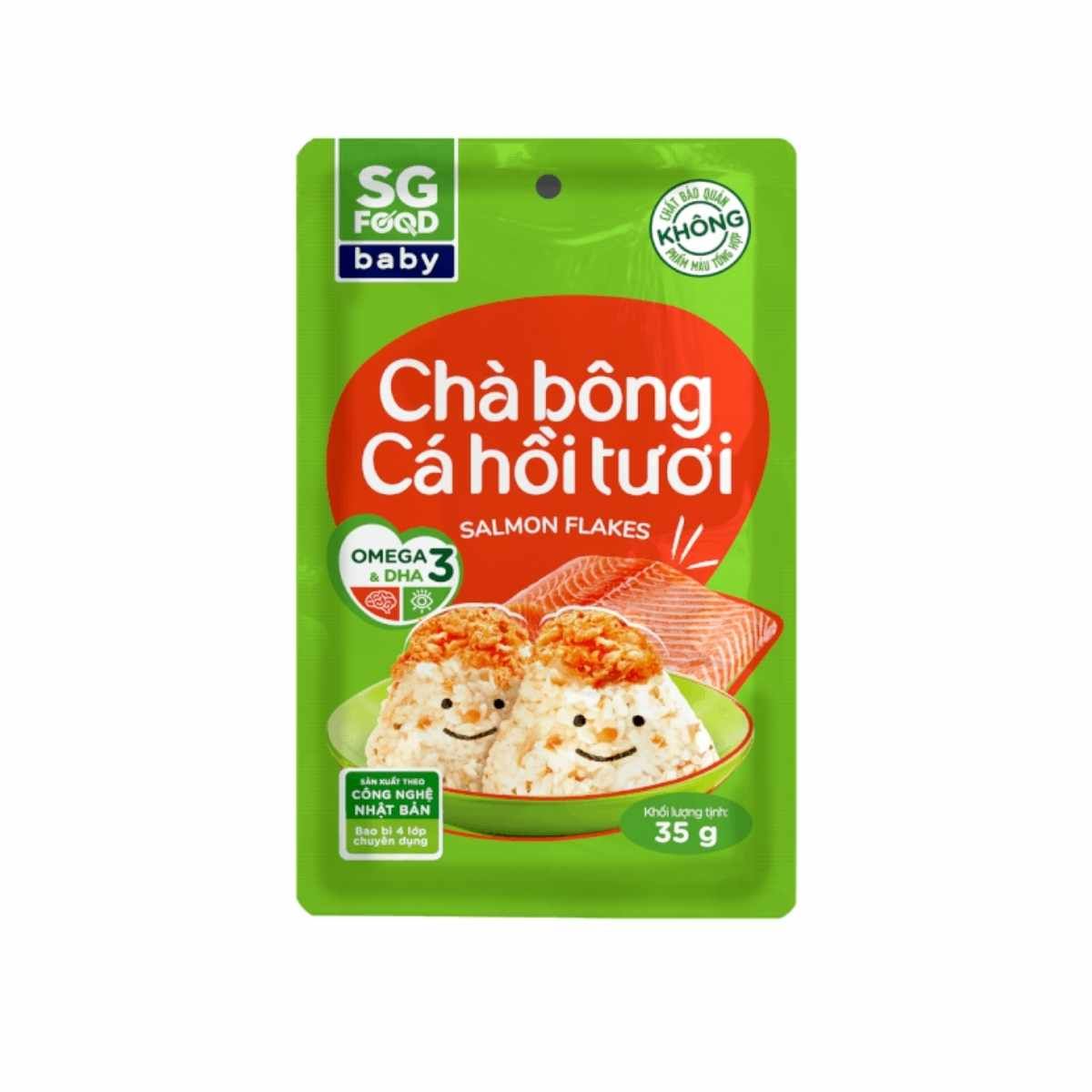 Chà bông cá hồi tươi SG Food gói 35 g