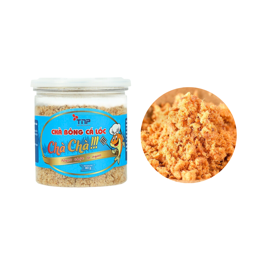 Chà bông cá lóc TNP hũ 80 g