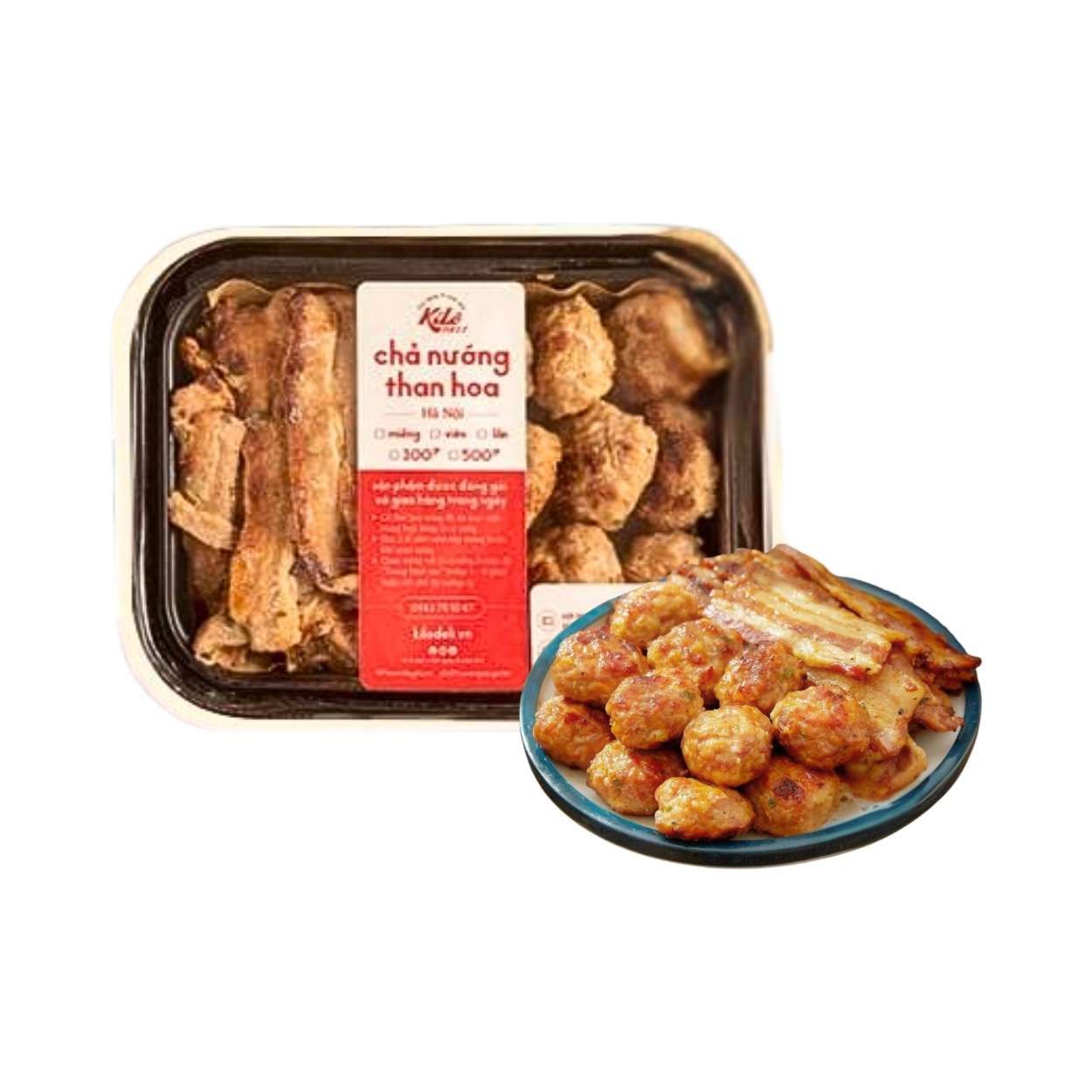 Chả nướng than hoa Kí lô 300 g (I0021508)
