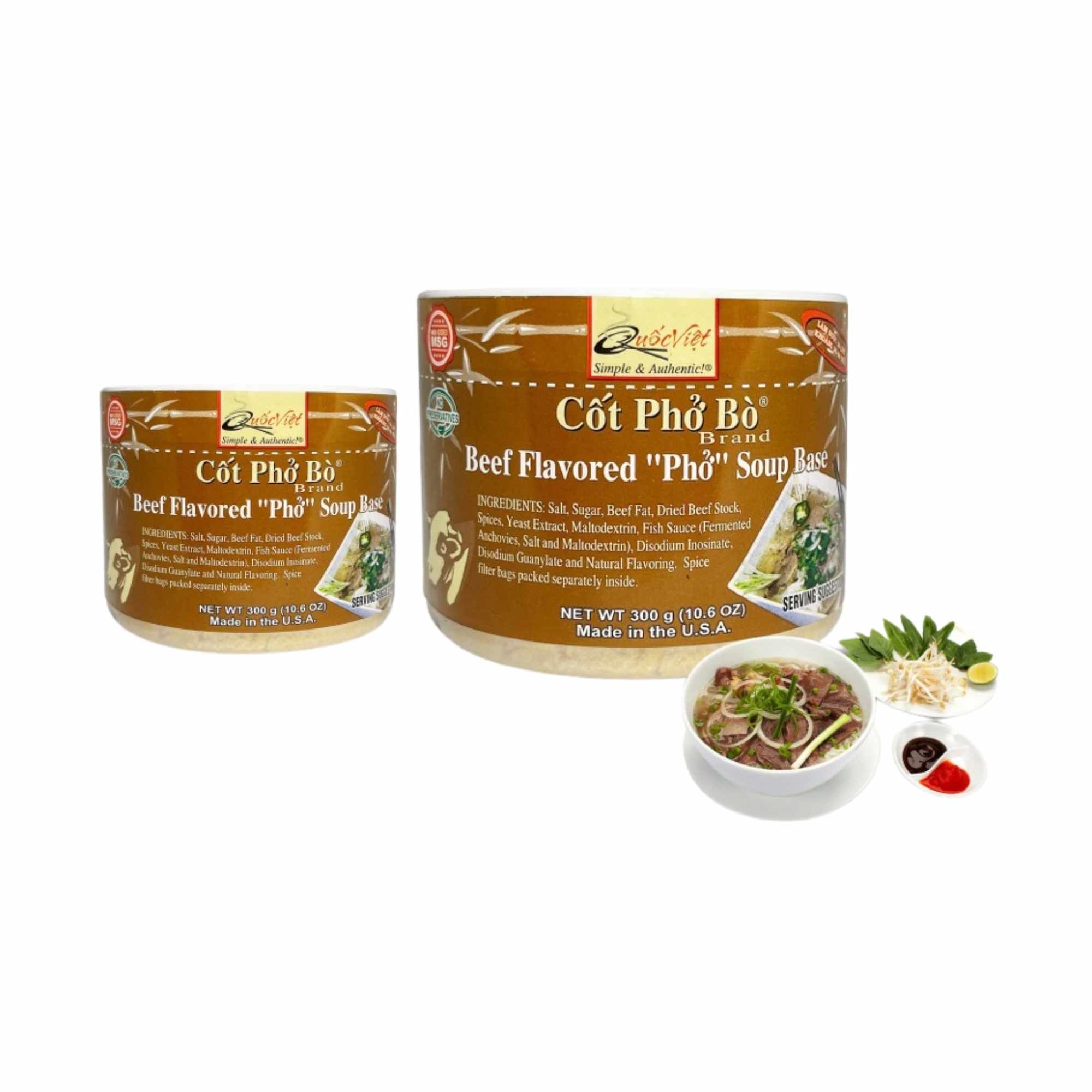 Cốt phở bò Quốc Việt 300 g