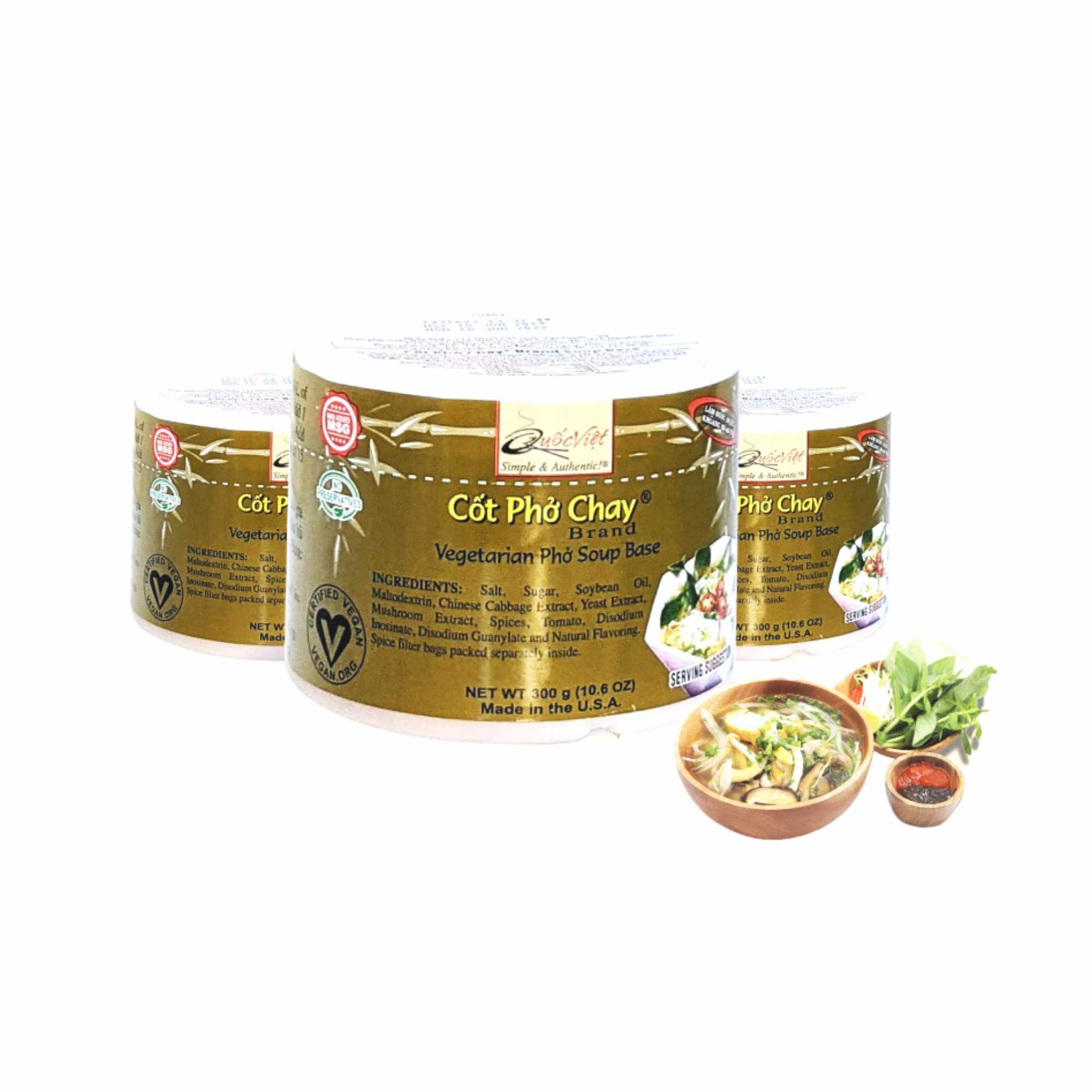 Cốt phở chay Quốc Việt 300 g