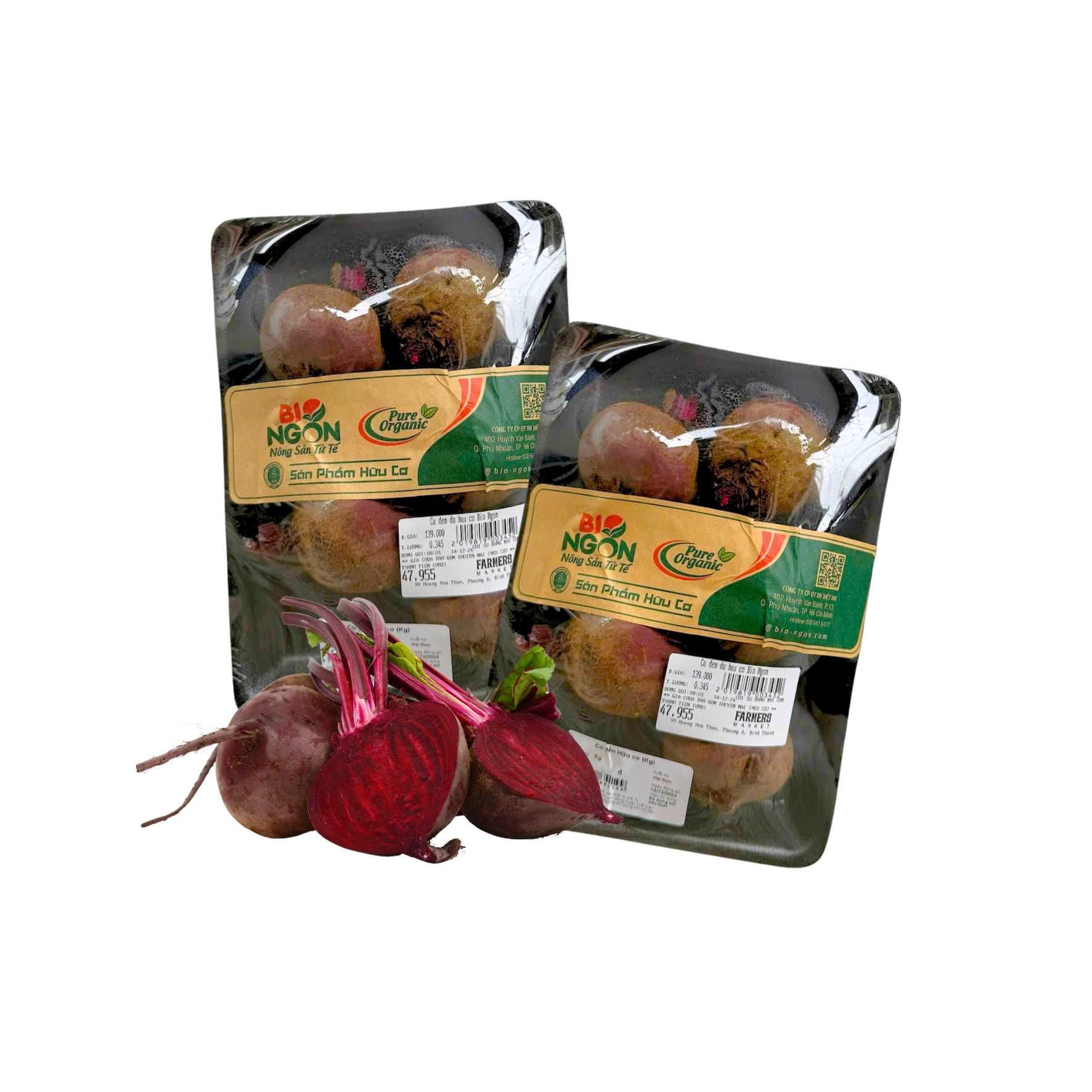 Củ dền đỏ hữu cơ Bio Ngon - 400G (I0019819)
