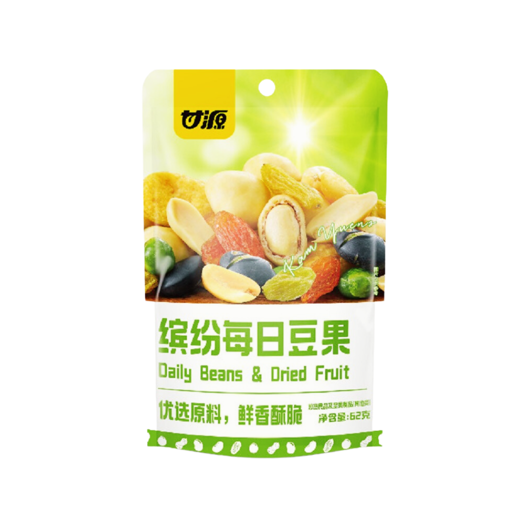 Đậu mix hoa quả tổng hợp Cam Nguyên gói 62 g