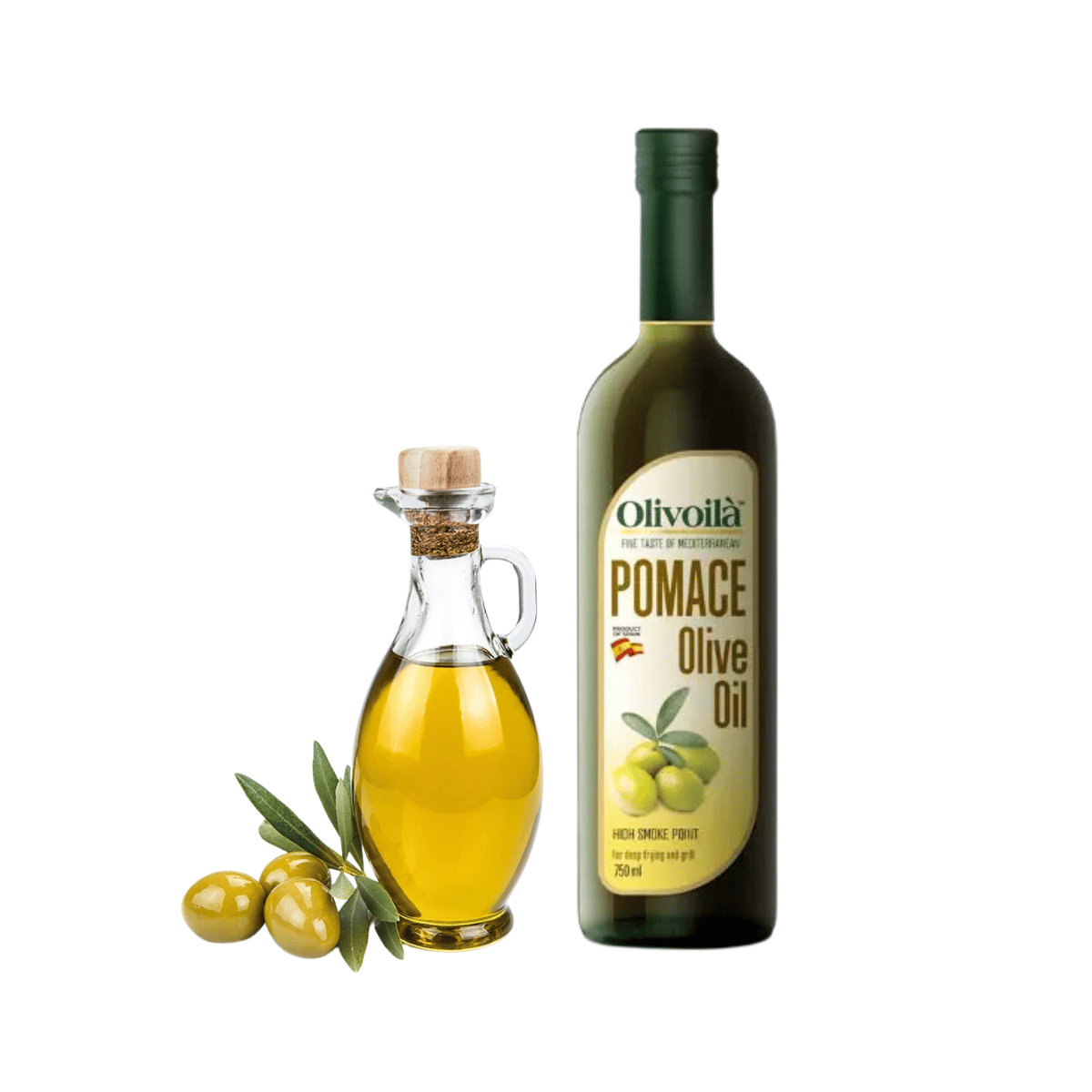 Dầu Olive Olivoilà Pomace chai 750 ml