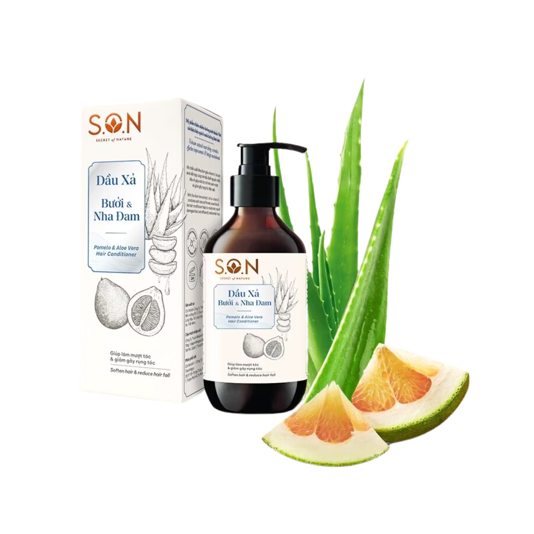 Dầu xả S.O.N Bưởi và Nha đam chai 250 ml