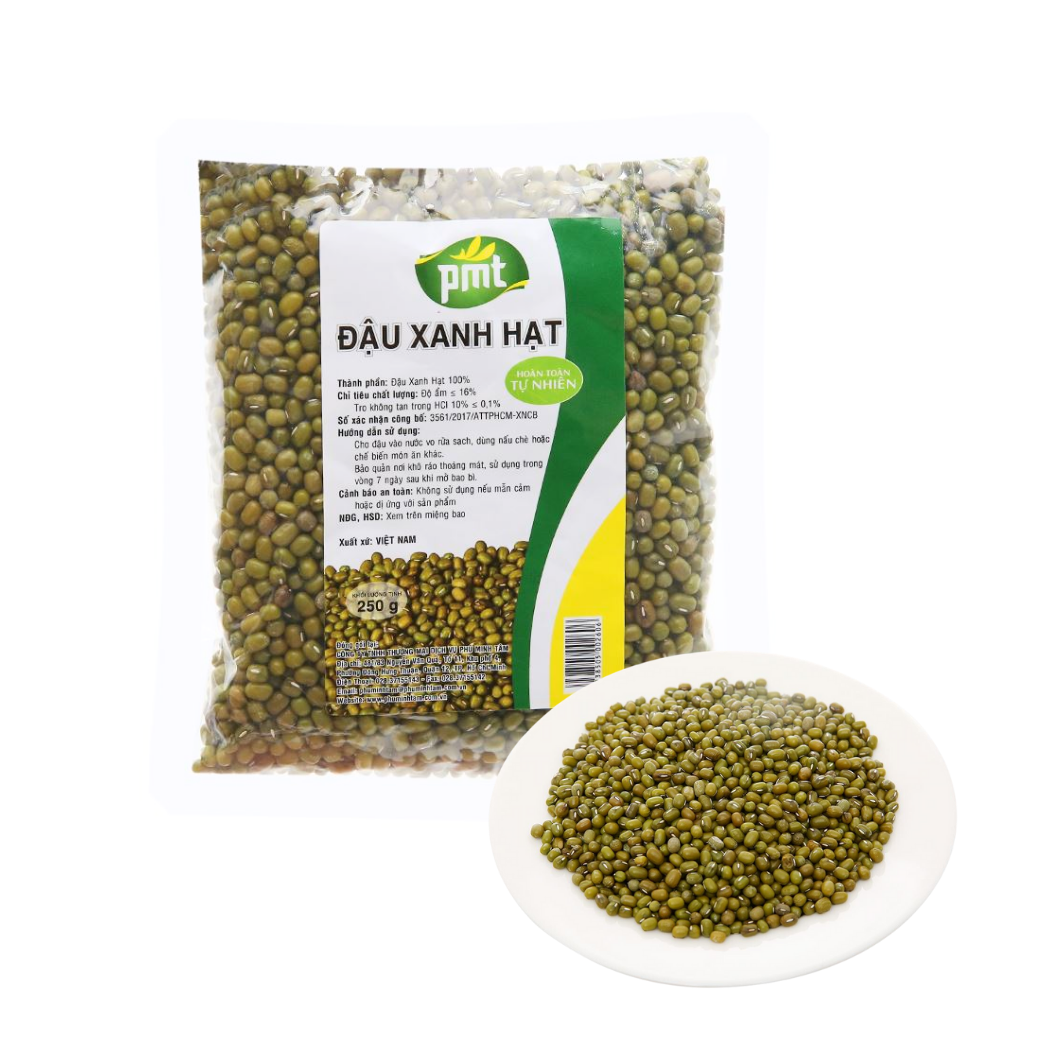 Đậu xanh hạt PMT gói 250 g