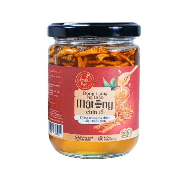 Đông trùng hạ thảo mật ong chín tổ Bonie Bee (250G)