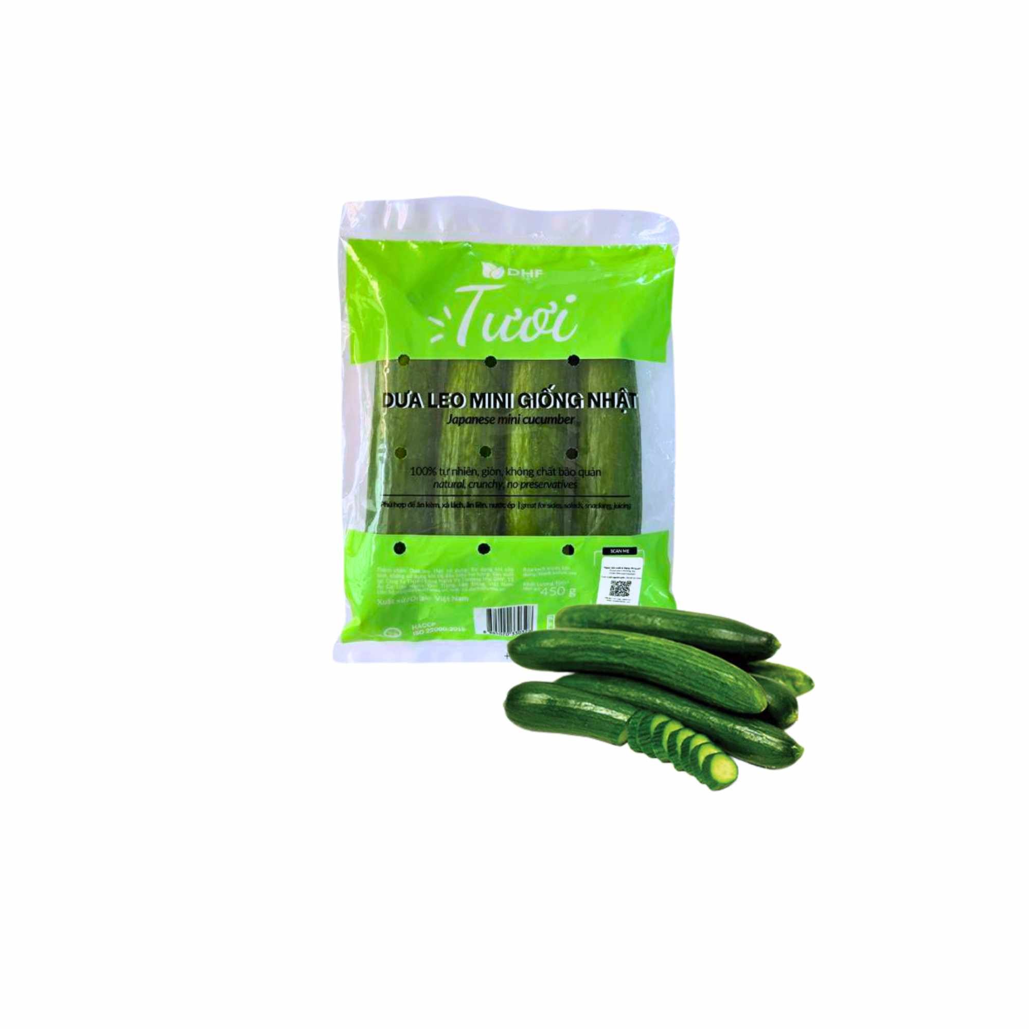 Dưa leo giống nhật Vietgap DHF 450 g (I0019324)
