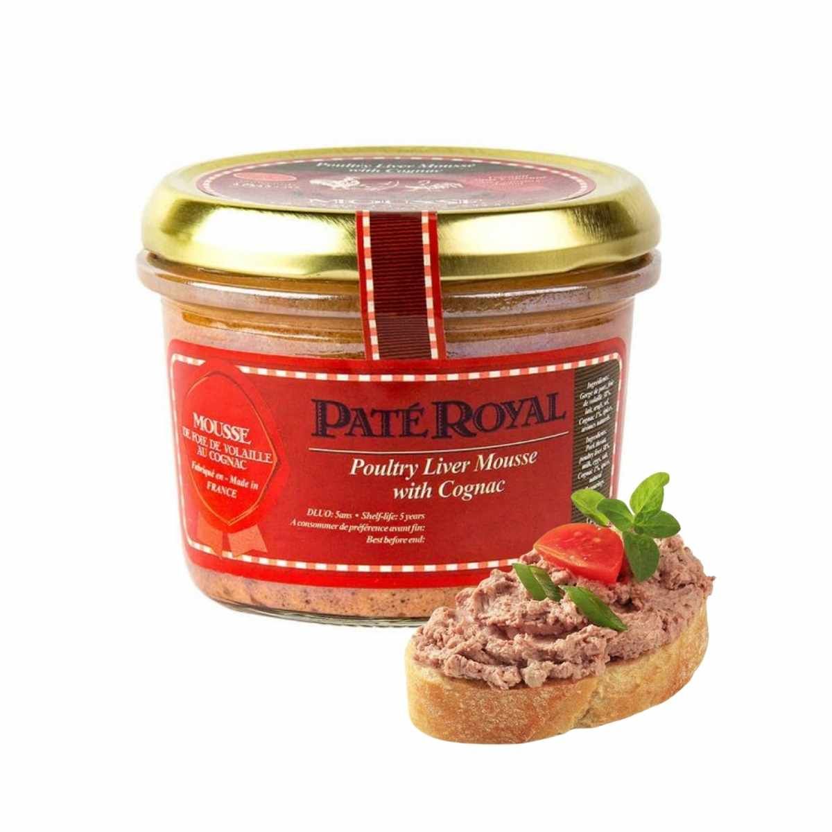 Gan Gà Vịt vị cognac dạng nhuyễn Pate Royal hộp 180 g
