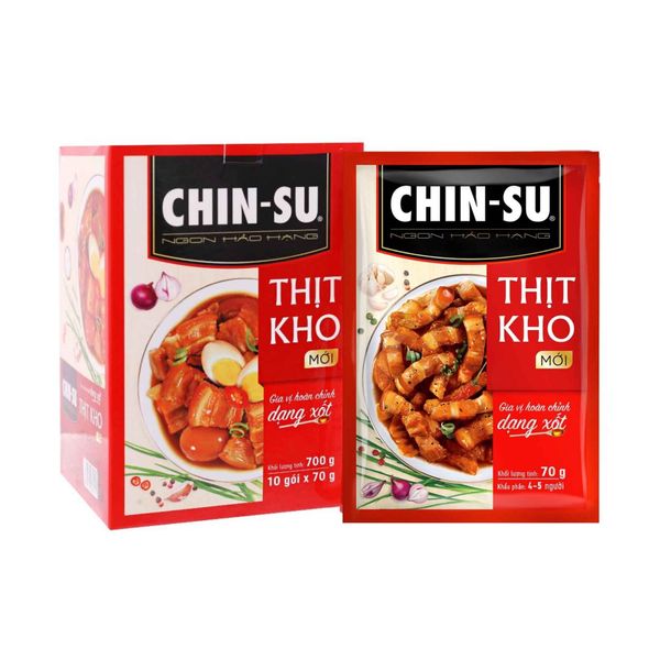 Gia vị hoàn chỉnh sốt thịt kho Chinsu