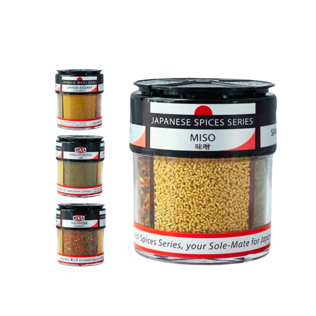 Gia vị món Nhật Bản 4 trong 1 Hexa hũ 54 g