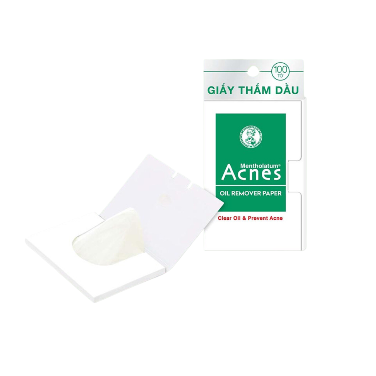 Giấy thấm dầu Acnes kiểm soát dầu thừa 100 tờ