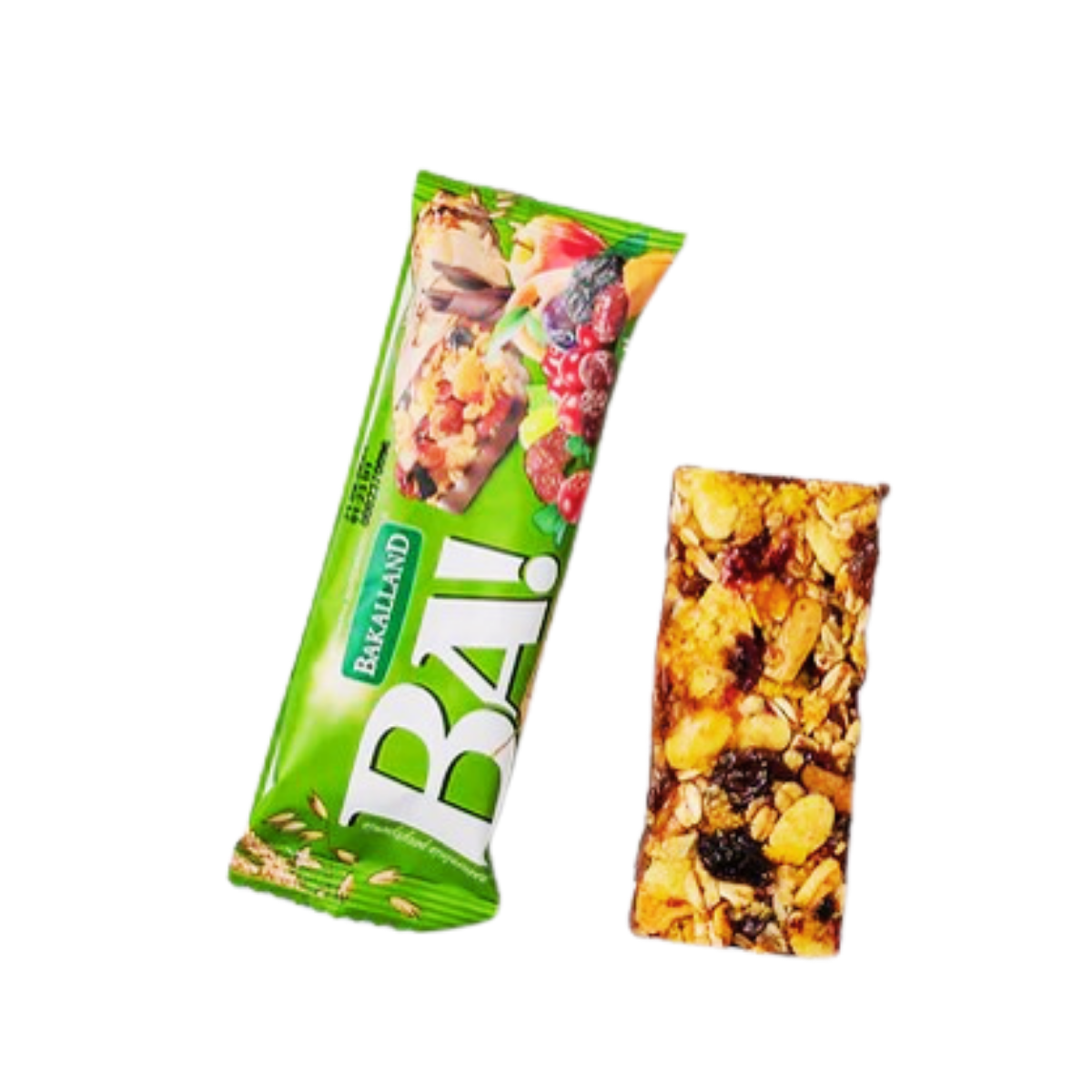 Thanh ngũ cốc năng lượng Bakalland BA! 5 loại trái cây sấy 40 g (I0015783)