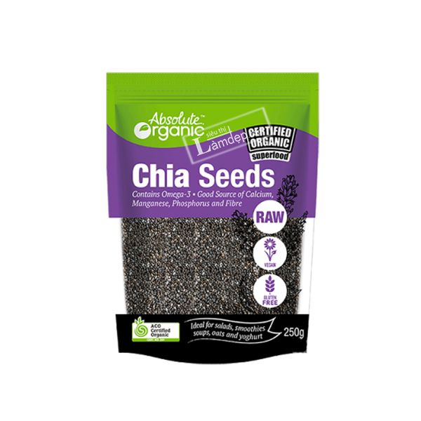 Hạt chia tím hữu cơ Absolute 250 g (I0005606)