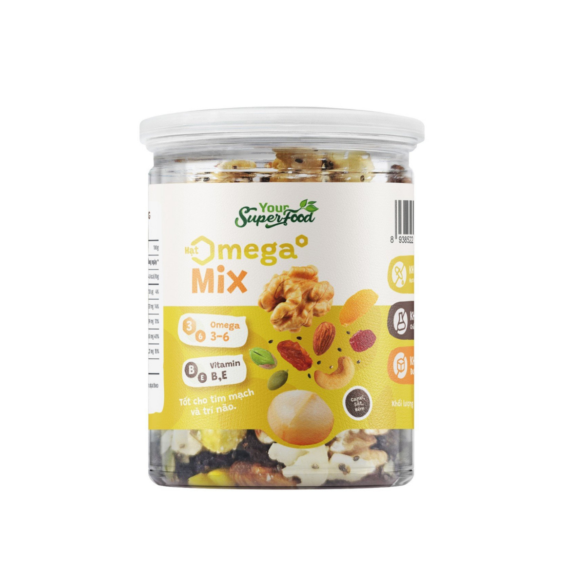 Hạt dinh dưỡng Your SuperFood Omega Mix hũ 240 g (I0015749)