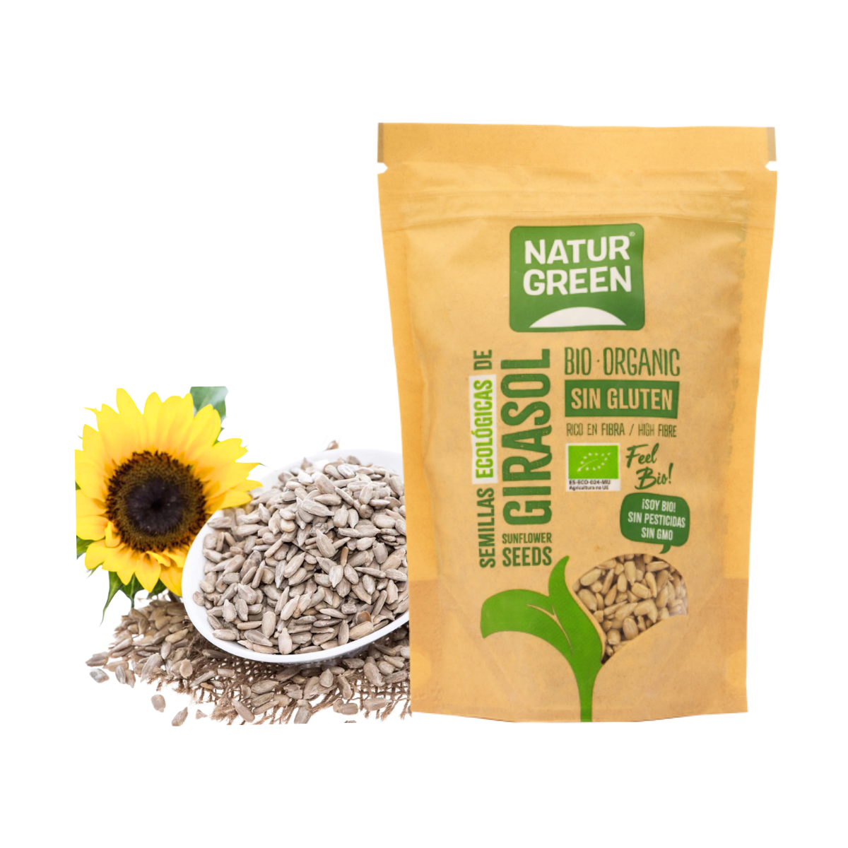 Hạt hướng dương hữu cơ NaturGreen 225 g (I0015772)
