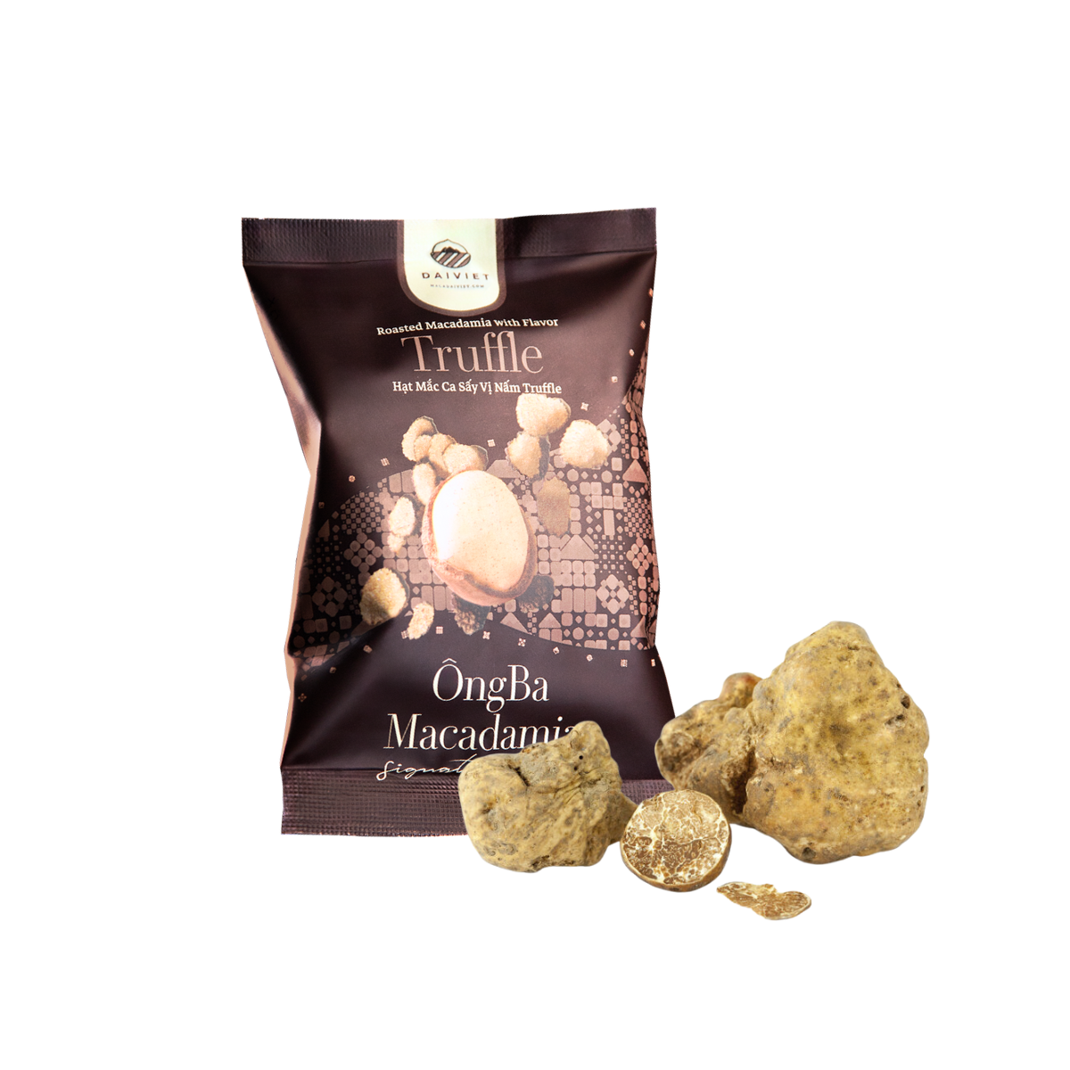 Hạt Macca Ông Ba rang tẩm nấm Truffle túi 30 g (I0015736)