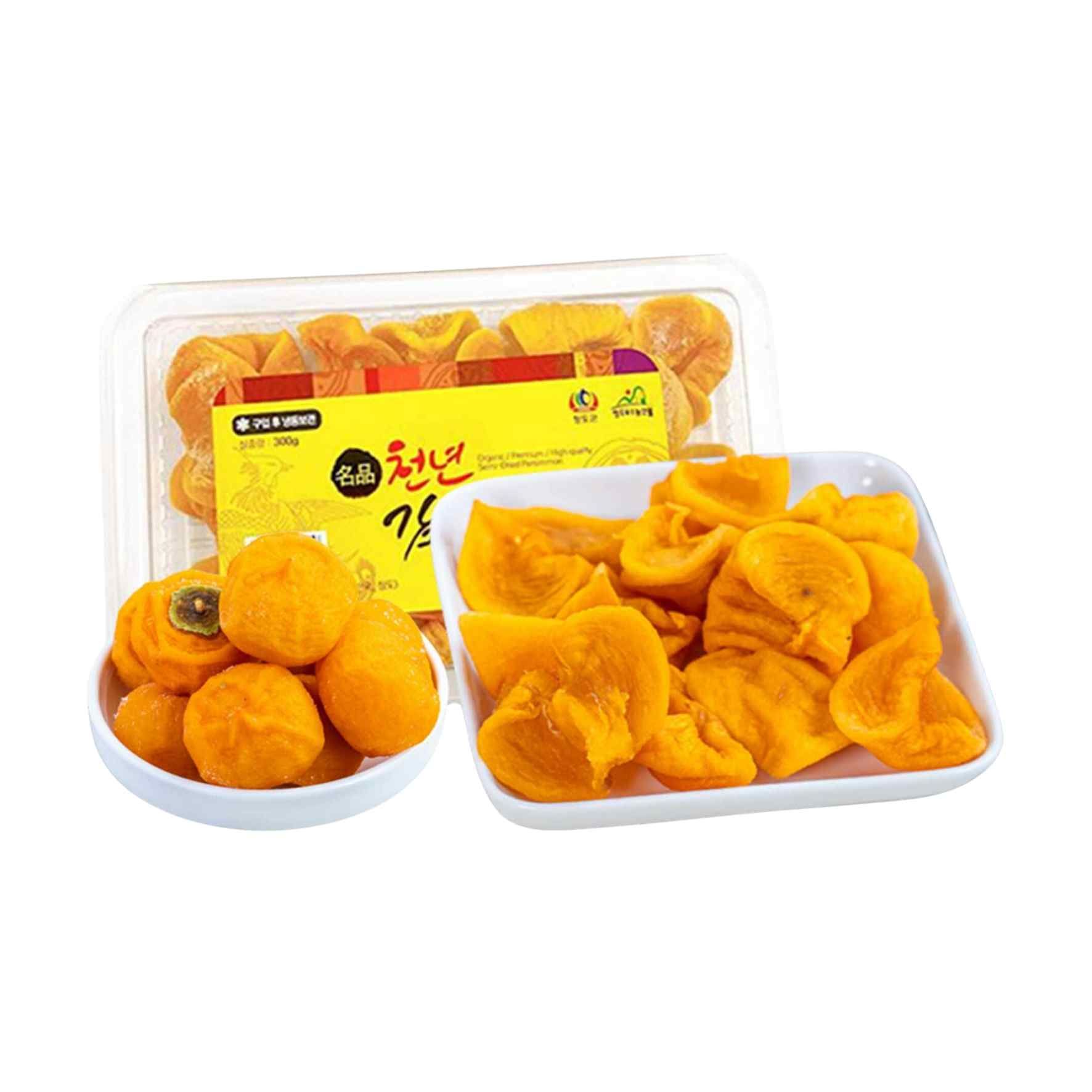 Hồng sấy 1 nắng cắt lát Hàn Quốc 300 g (I0008039)