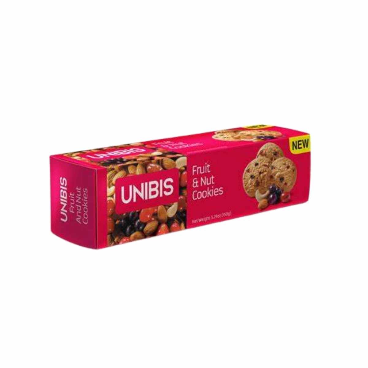 Hộp bánh Unibic Fruit & Nuts 135g