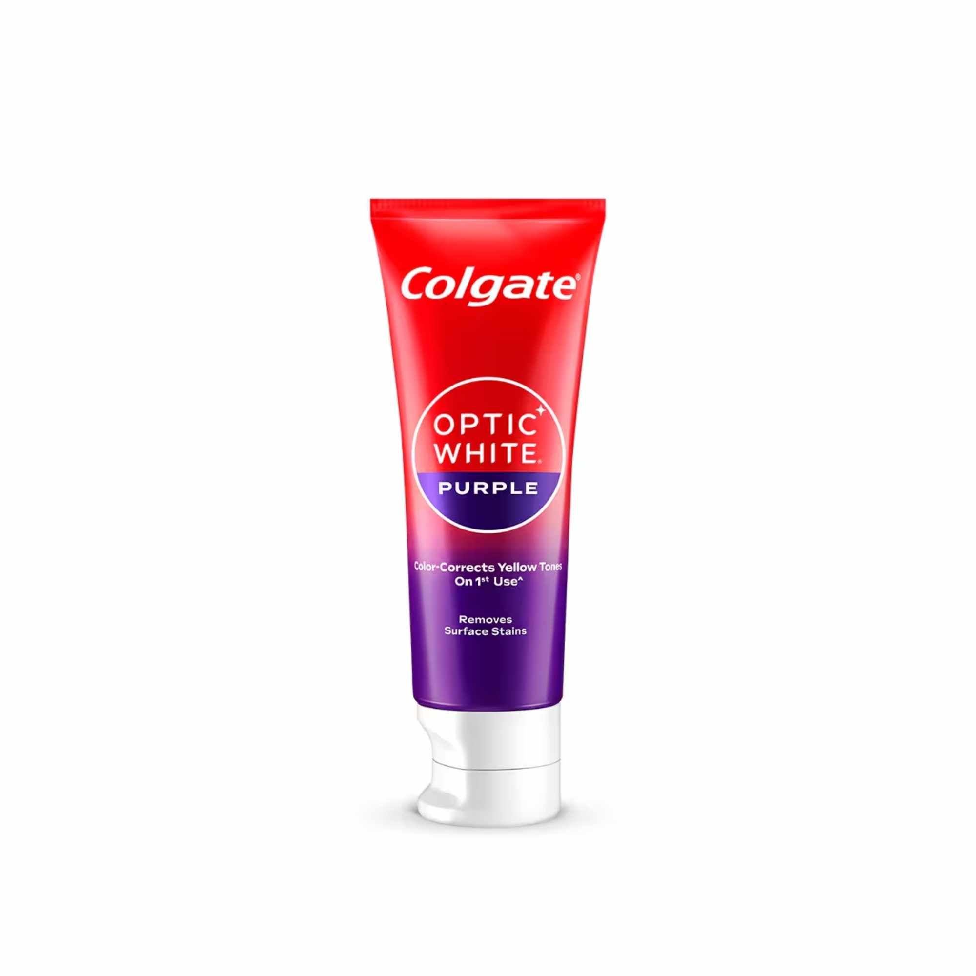 Kem đánh răng Colgate Optic White Purple hộp 100 g