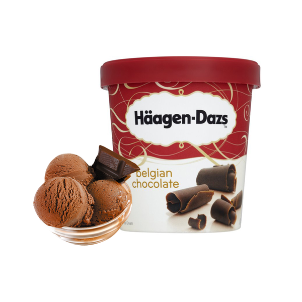 Kem Haagen Dazs vị sô cô la Bỉ - 100ML (I0009754)