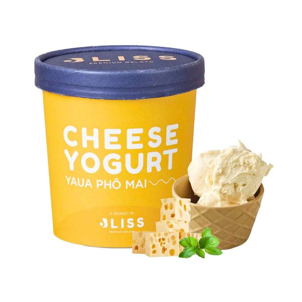Kem yaourt phô mai Bliss - 473ML (I0012490)