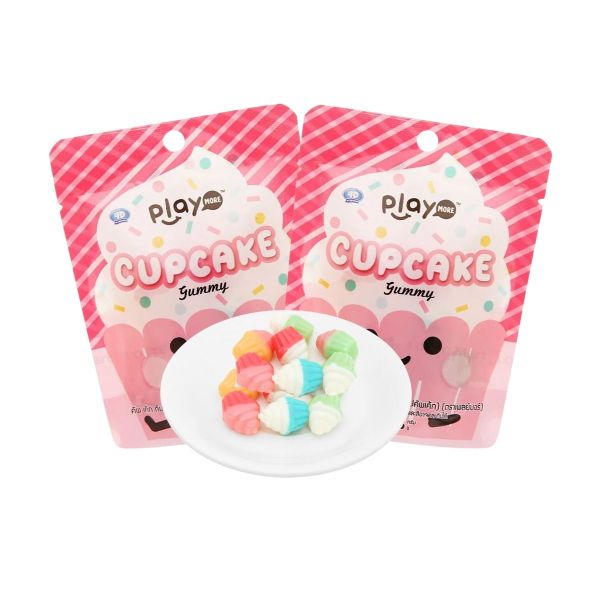 Kẹo dẻo cupcake Playmore 48 g (I0011835)