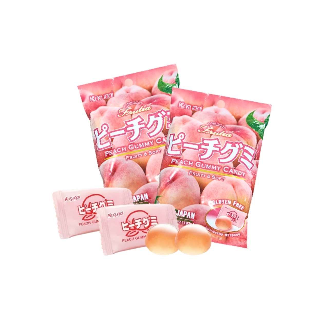 Kẹo dẻo vị đào Kasugai 107 g (I0021634)