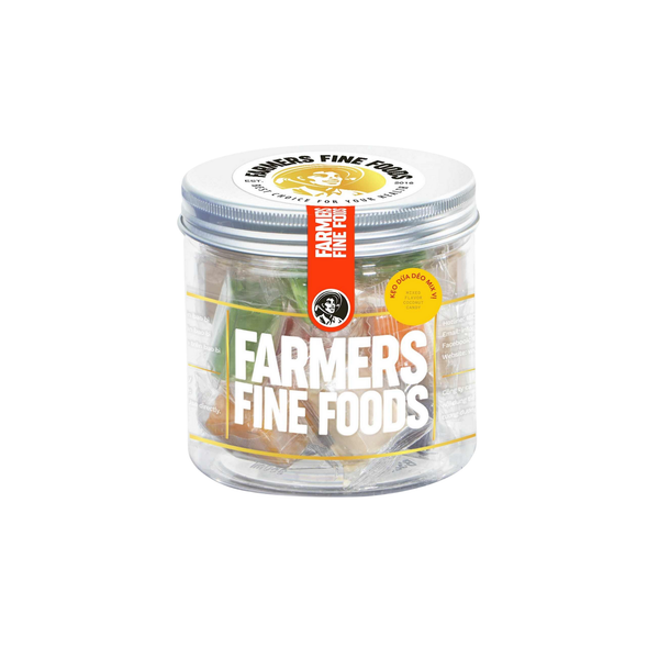 Kẹo dừa dẻo mix vị Farmers Fine Foods - 110G/Hũ