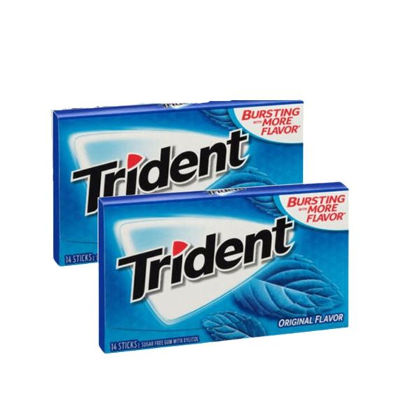 Kẹo gum Trident không đường vị nguyên bản 50.4 g (I0014282)