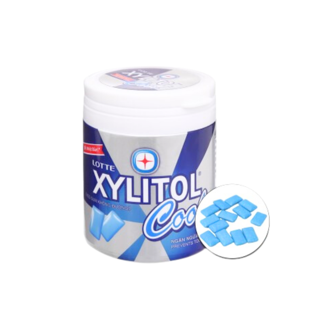 Kẹo gum Xylitol Lotte không đường Cool 130,5G (I0016371)