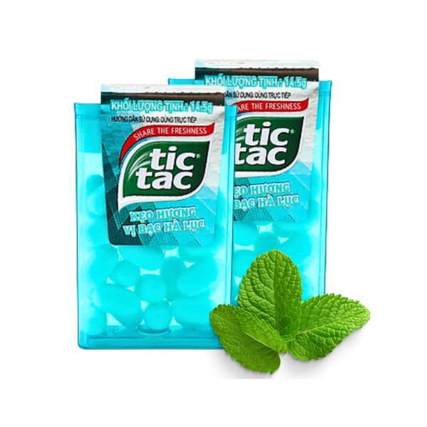 Kẹo hương vị bạc hà lục Tic Tac 14,5 g (I0000330)