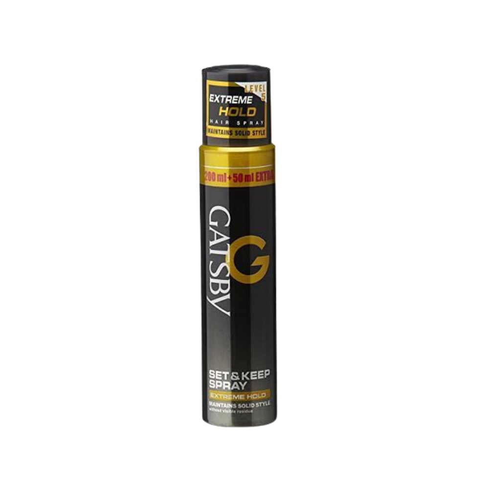 Keo xịt tóc Gatsby Extreme Hold chai 250 ml