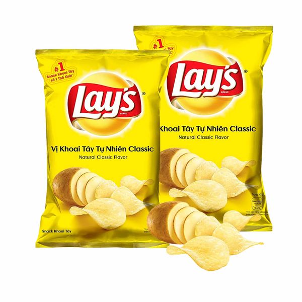 Khoai tây vị tự nhiên Classic Lay's