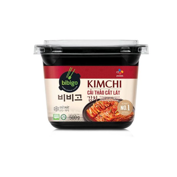 Kim chi cải thảo cắt lát Bibigo Ông Kims 500 g (I0004350)