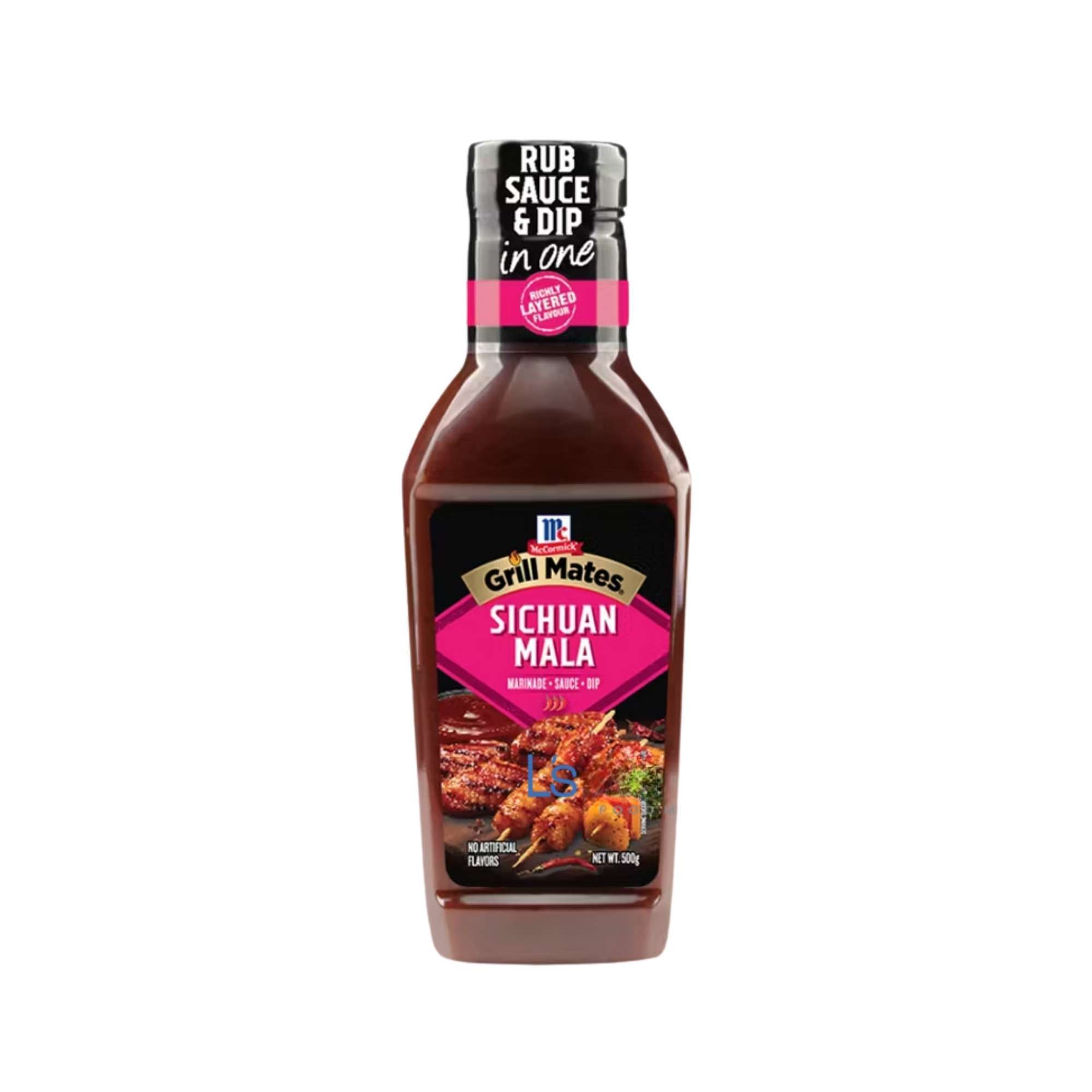 Sốt ướp và chấm vị cay Mala Tứ Xuyên hiệu McCormick Grill Mates chai 500g