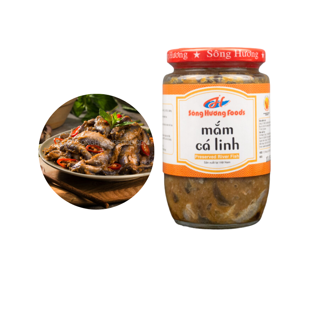 Mắm cá linh Sông Hương hũ 400 g