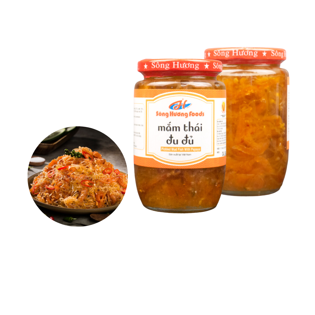 Mắm thái đu đủ Sông Hương hũ 430 g