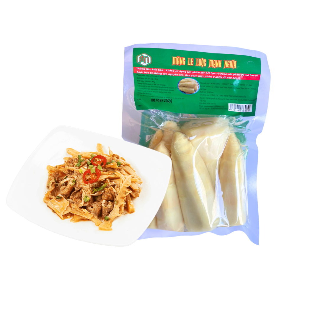 Măng le luộc Mạnh Nghĩa 300 g