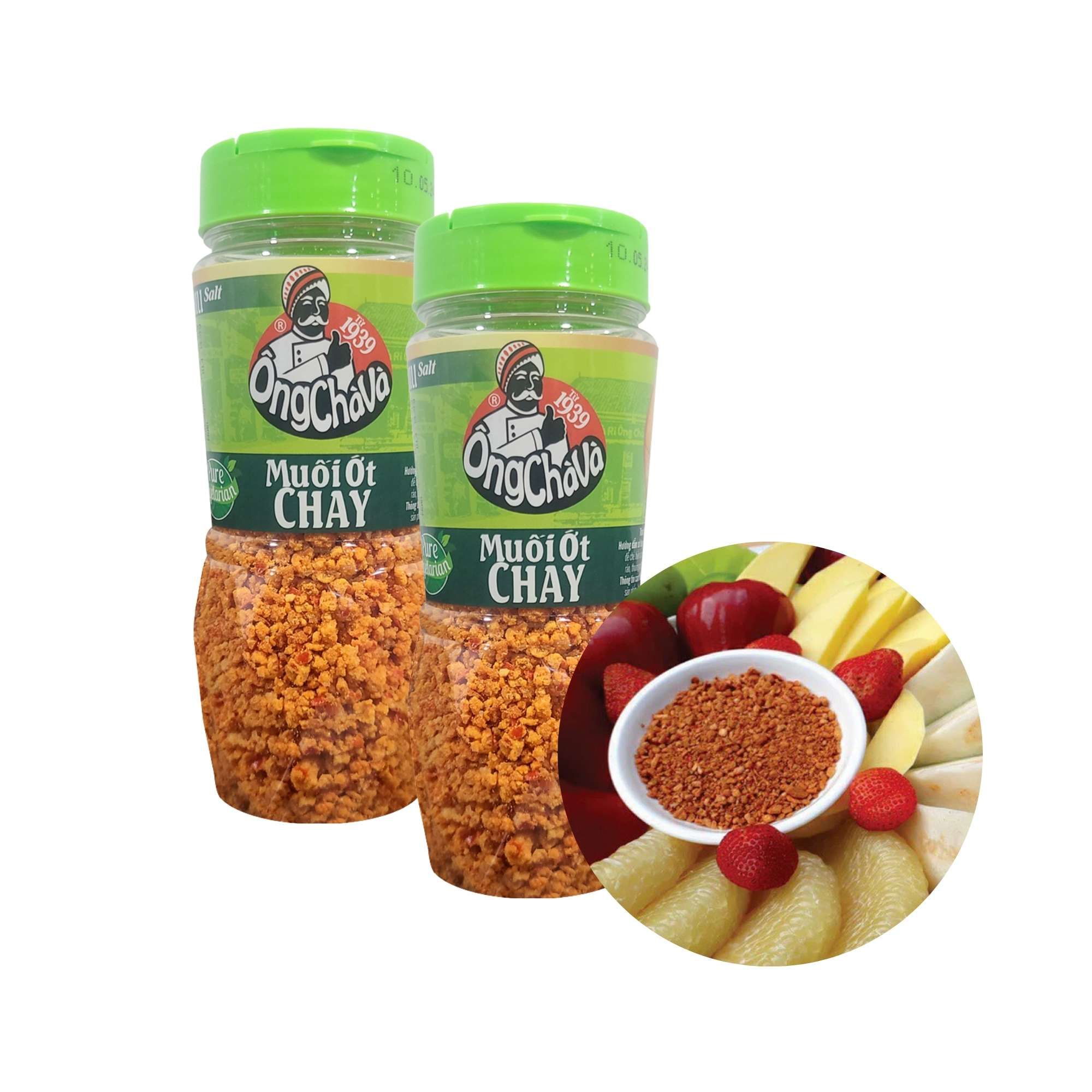 Muối ớt chay Ông Chà Và hũ 110 g