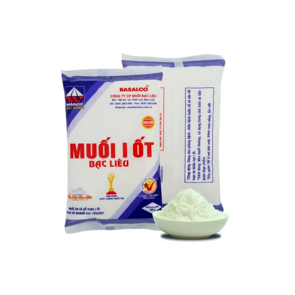 Muối iot Bạc Liêu Basalco 500 g (I0001930)