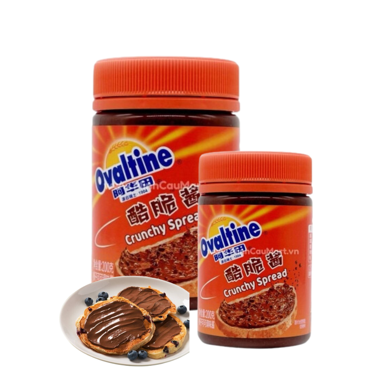 Mứt Ca Cao Hạt Phỉ Ovaltine 200 g