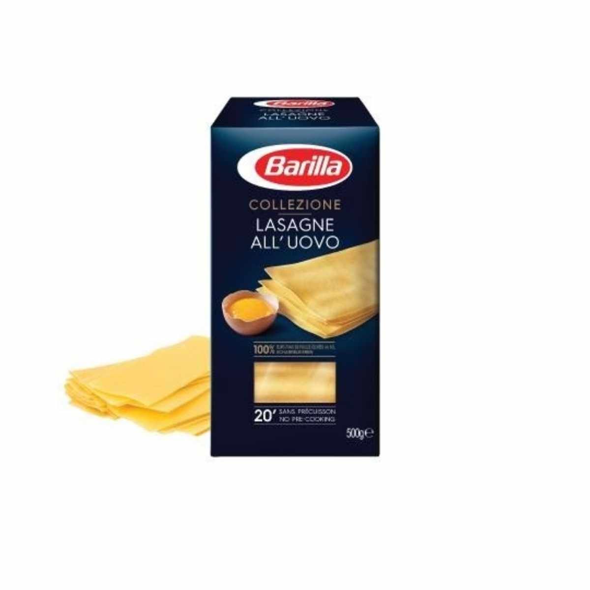 Mỳ Barilla Lasagne hộp 500 g