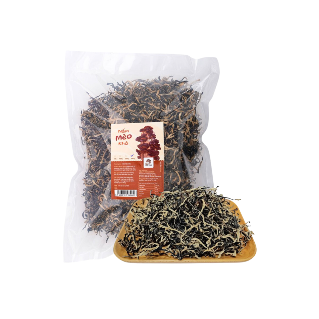 Nấm Mèo sợi Nấm Xanh túi 50 g