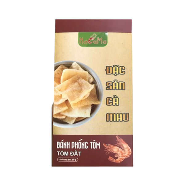 Bánh phồng tôm vị tôm đất Nacama