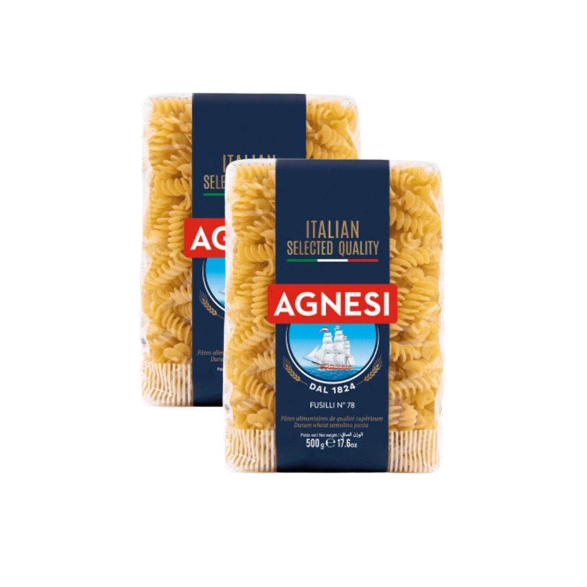 Nui xoắn I Fusilli N.78 Agnesi 500 g (I0001399)